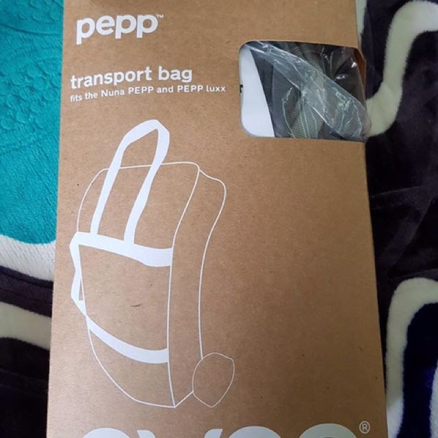 nuna pepp travel bag