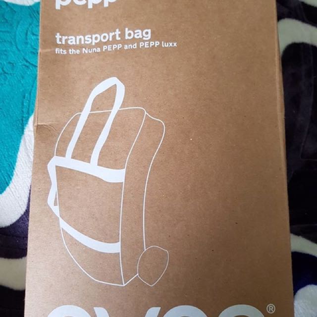 Nuna pepp deals travel bag