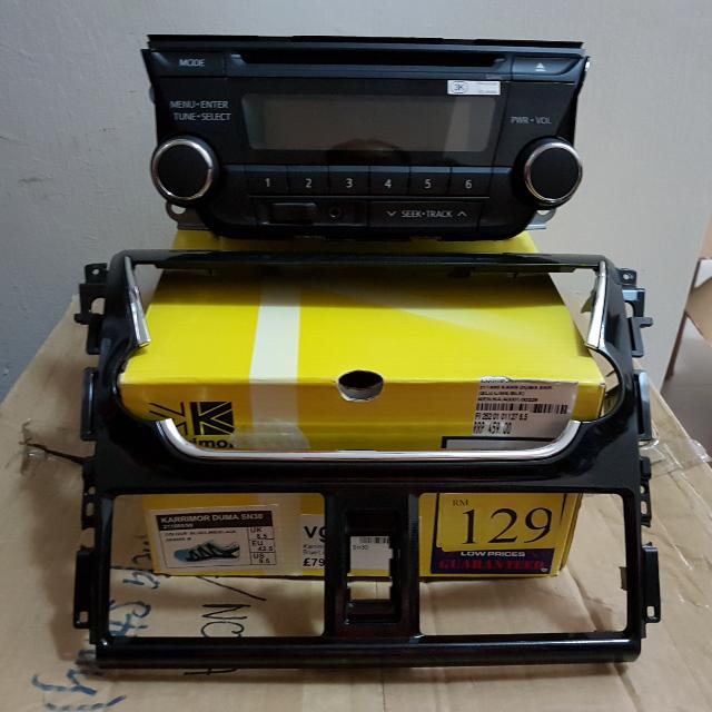 Original Toyota Vios Radio CD Unit, Auto Accessories on Carousell