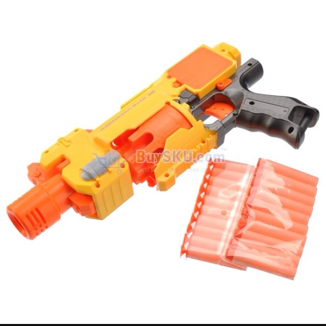 Semi Auto Soft Bullet Gun, Hobbies & Toys, Toys & Games on Carousell