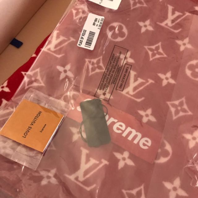 LV x Supreme Blanket, Luxury, Accessories on Carousell