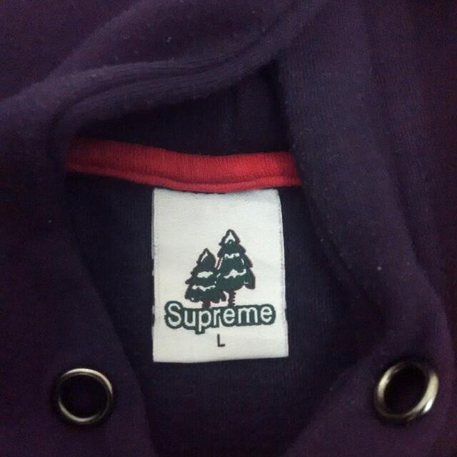 Supreme sweater made on sale in korea original