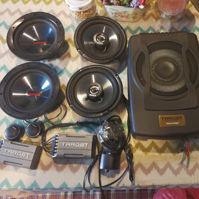 Target car audio shop speakers