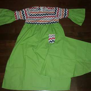 Gamis baru dengan cacat