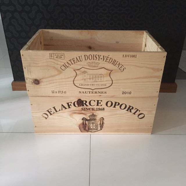 2for 30 Wooden Wine Crates, Furniture & Home Living, Home Decor, Vases