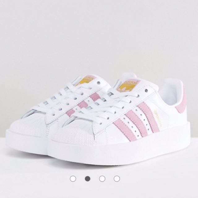 19+ Adidas Superstar Shoes Pink Stripe Photos