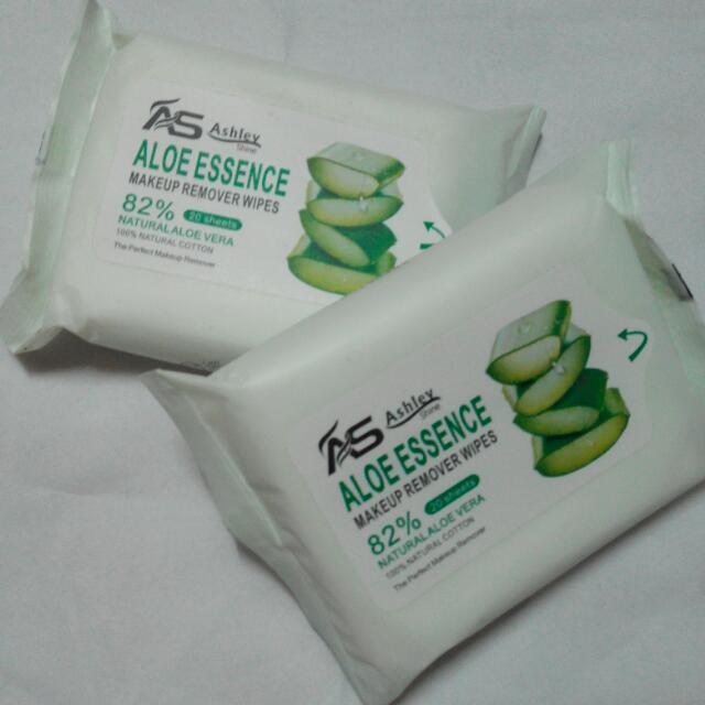 aloe vera makeup remover wipes