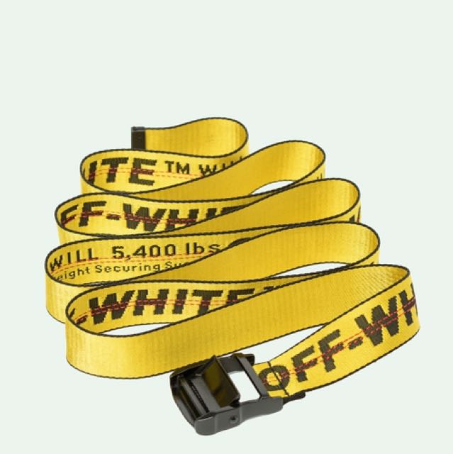 authentic off white belt