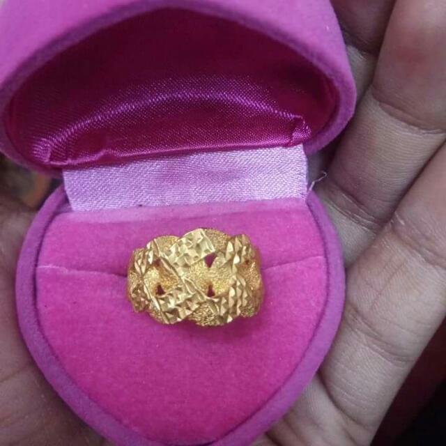 Cincin Emas 916 Padu Women S Fashion Jewellery On Carousell
