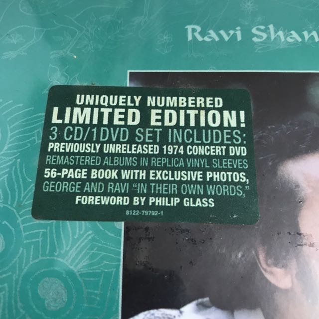 George Harrison & Ravi Shankar Collaborations Box Set (BN George Harrison & Ravi Shankar Collaborations Box Set (BN