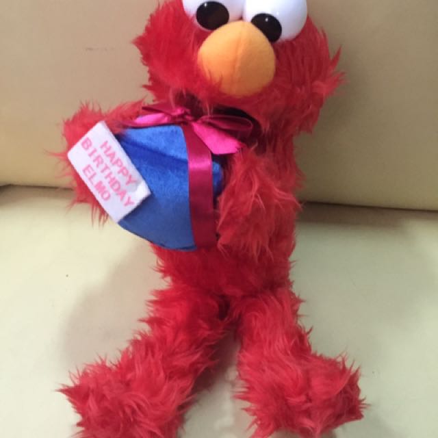 Happy Birthday Gift Elmo Stuff Toy Babies Kids Toys Walkers On