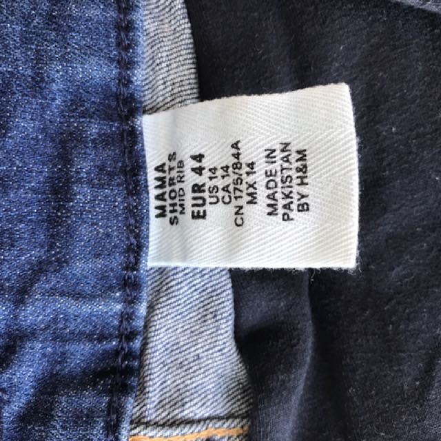 H and deals m maternity shorts