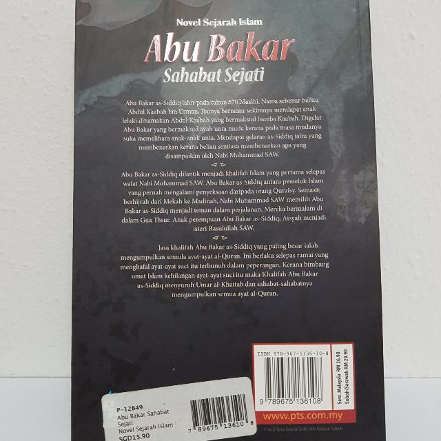 Islamic Book Malay Title Abu Bakar Sahabat Sejati Hobbies Toys Books Magazines Children S Books On Carousell
