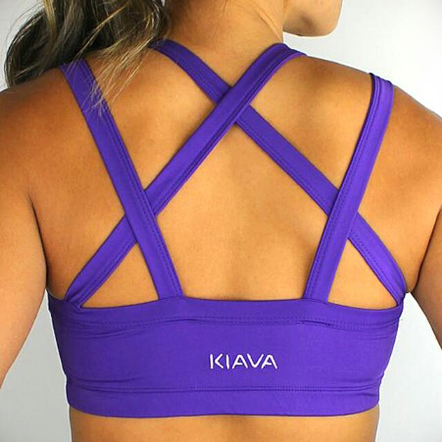 KIAVA Purple Endurance Bra Size L BNWOT Women s Fashion Tops