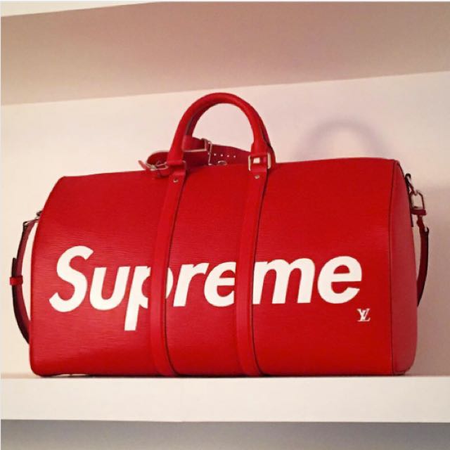 lv supreme men's bag
