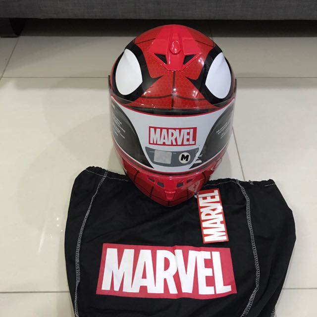 spiderman full face helmet
