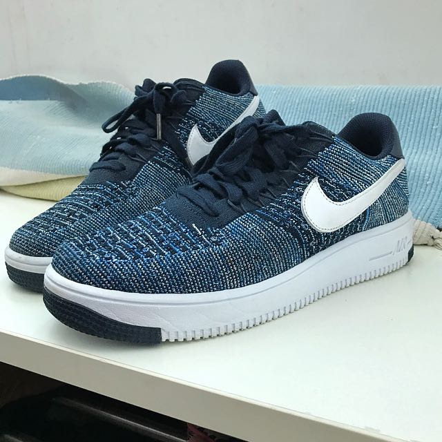 Air force 1 hotsell flyknit navy
