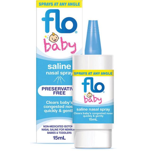 normal saline spray for babies