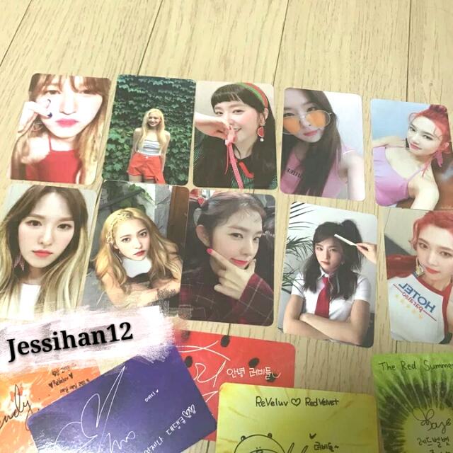 Po Red Velvet The Red Summer Red Flavour Photocard Official Entertainment K Wave On Carousell