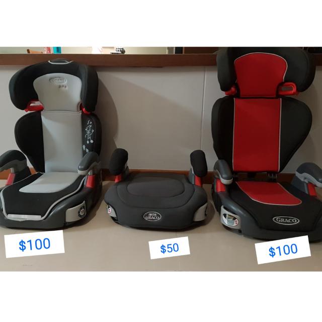 Preloved Graco Toddler Booster Car Seats On Carousell