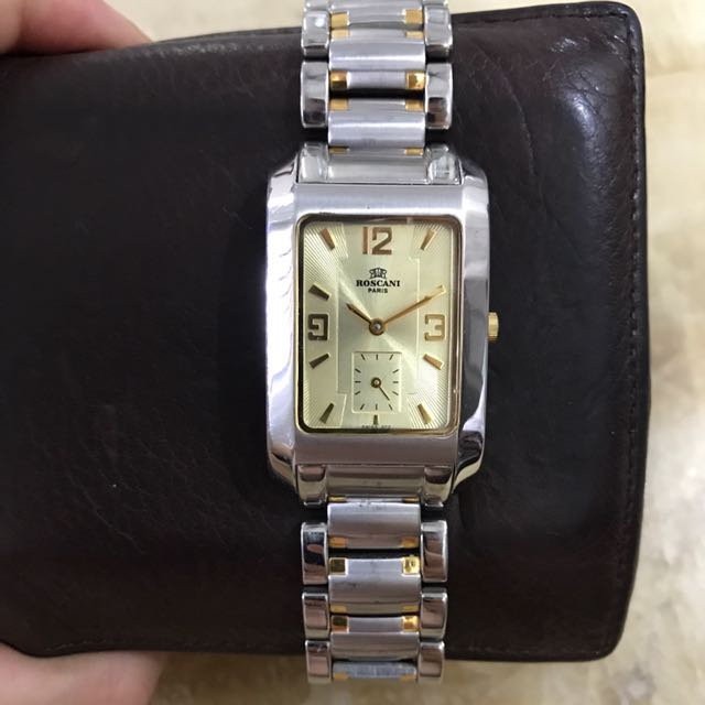 Reduced Price 100 Original Watches Roscani Paris Watches Used 1 Time Only Look Like New Condition Women S Fashion Watches On Carousell