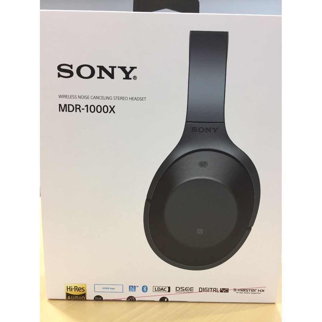 Sony MDR-1000x 無線降噪頭戴式耳機- 香港行貨, 音響器材, 頭戴式/罩耳