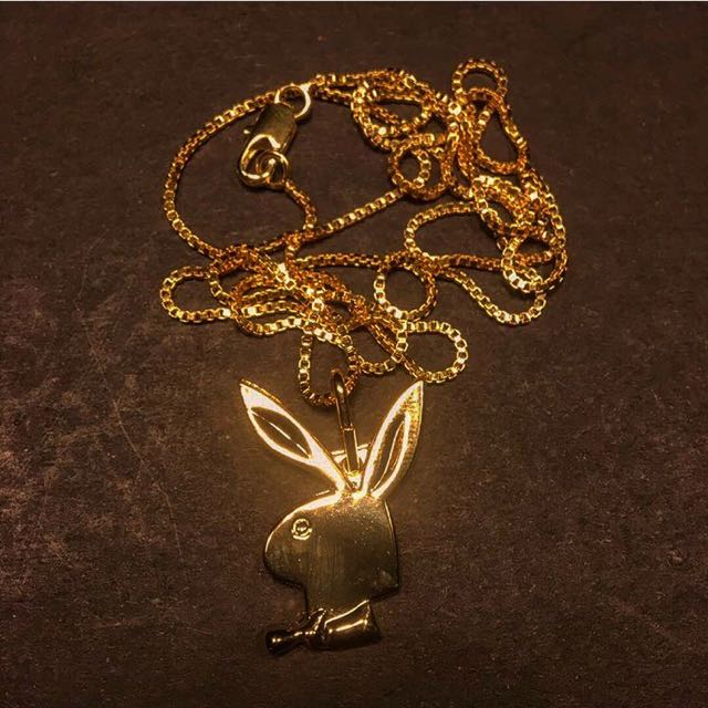 SFQRYP 2020 New Hot Stainless Steel Hippop -Playboy Necklace Rabbit Bunny  Pendant Necklace For Men Women (Length : 50cm, Metal Color : White): Buy  Online at Best Price in UAE - Amazon.ae