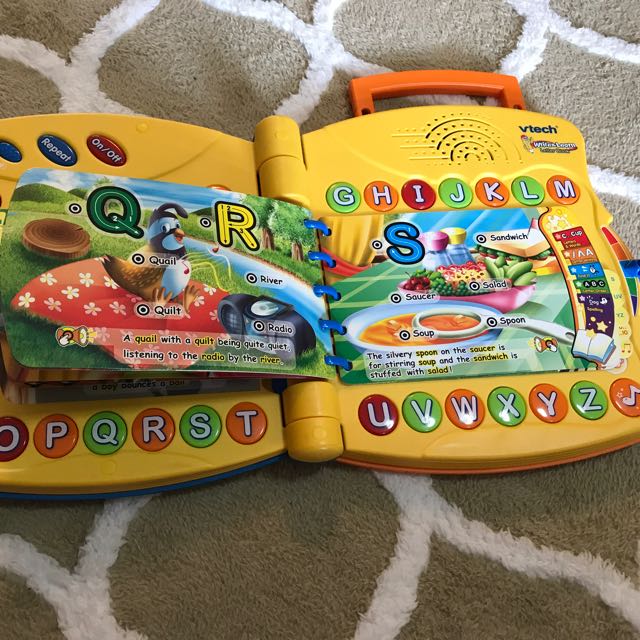 vtech write and learn letter book