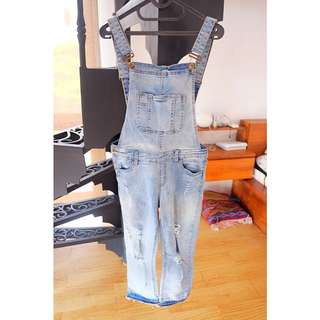 Zafsi Blings Denim Jumpsuit