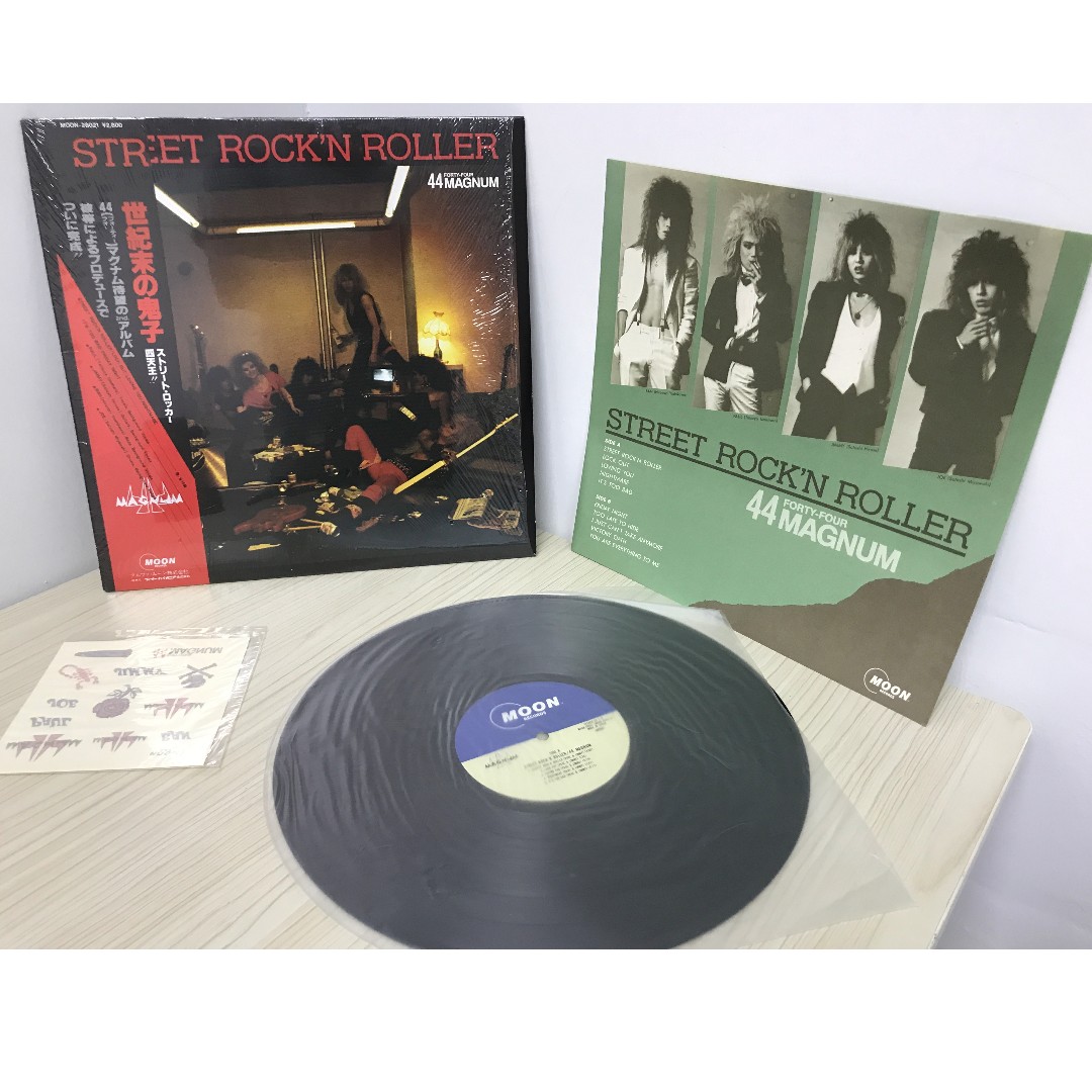 Vinyl Album LP Record : 44 Magnum* ‎– Street Rock'N Roller JP press  vinyl/Lp, Hobbies  Toys, Music  Media, Vinyls on Carousell