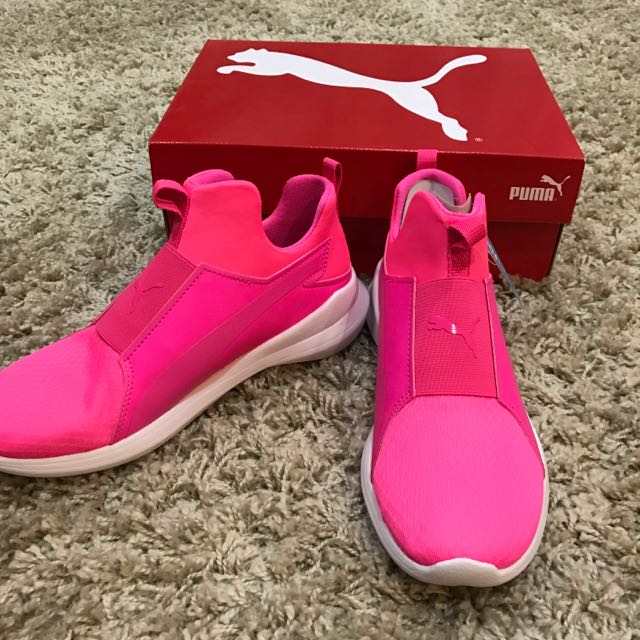 puma pink soft foam