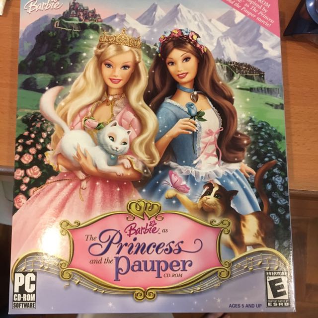 barbie the princess and the pauper computer game