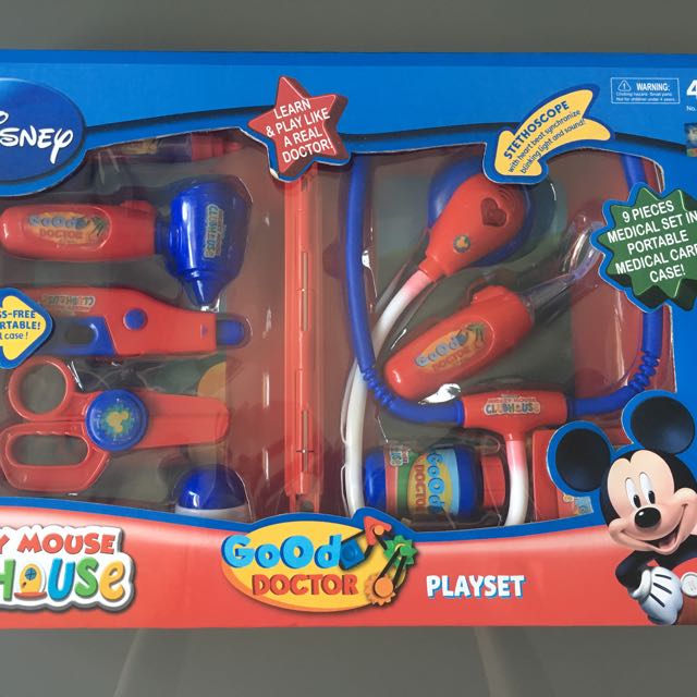 mickey mouse doctor play set