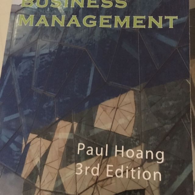 Business Management For Ib Paul Hoang 3rd Edition Books