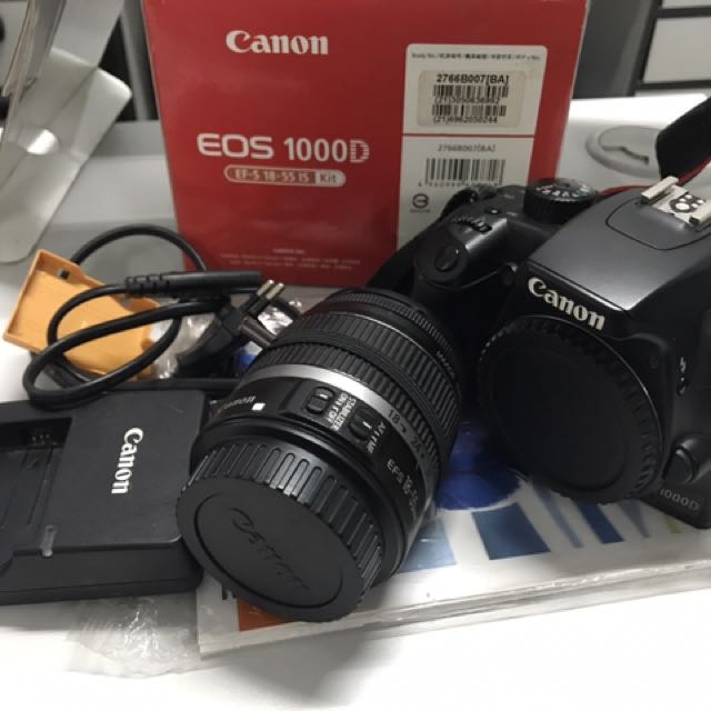 Canon EOS 1000D (Category: Cameras) located in Pasig City. Submitted by vhingsky (Listing ID 118172262, Image 1). Description: .