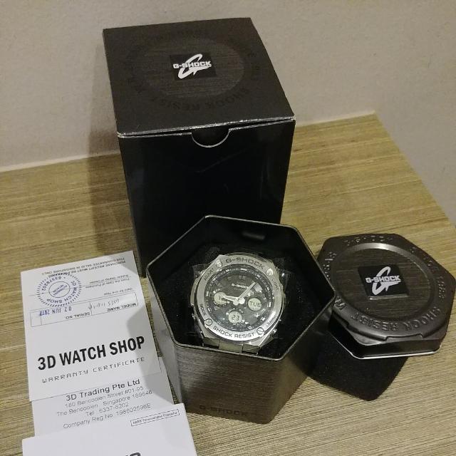 Casio G Shock Gst S110 1adr G Steel Tough Solar Men S Watch Men S