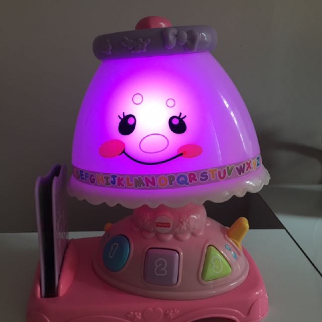 fisher price learning lamp