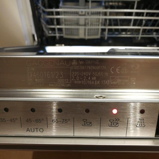 Gaggenau Integrated Dishwasher 60cm, TV & Home Appliances, Kitchen