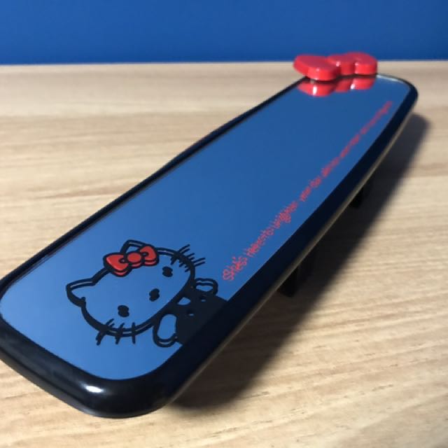 Hello Kitty Car Mirror, Car Accessories on Carousell