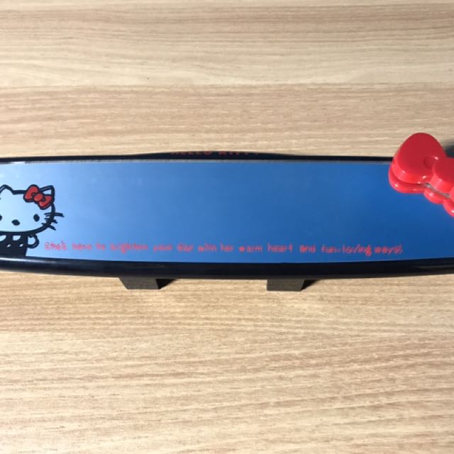 Hello Kitty Car Mirror, Car Accessories on Carousell
