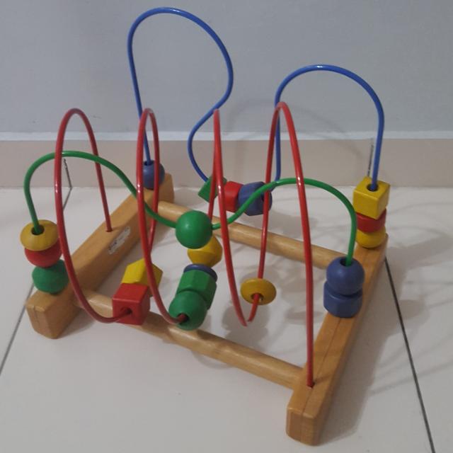 ikea mula bead roller coaster