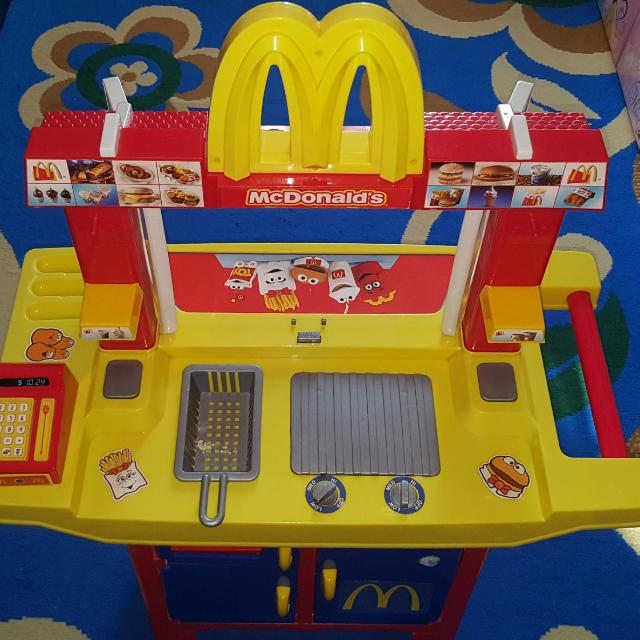 Mcdonalds play deals kitchen set