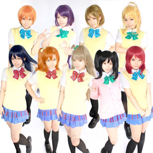 Love Live Winter Uniform Entertainment J Pop On Carousell