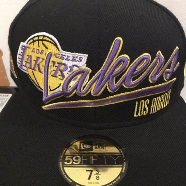 New Era LA Lakers Cap, Men's Fashion, Watches & Accessories, Caps