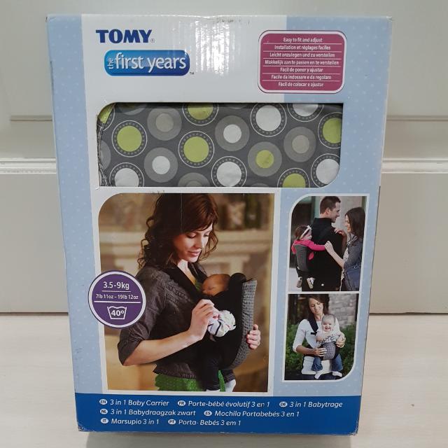 tomy 3 in 1 baby carrier