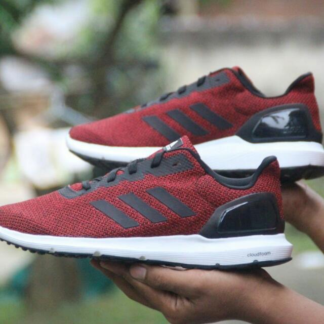 Original Adidas Cosmic maroon Olah Raga Baju Olahraga di Carousell