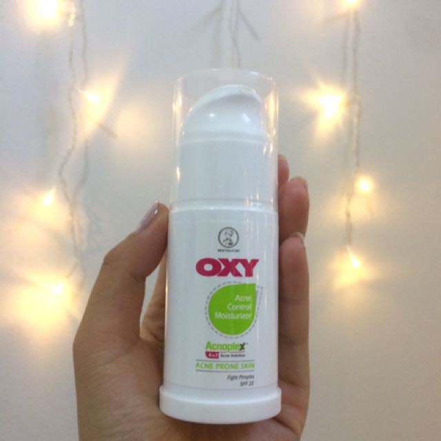 acne control moisturizer oxy