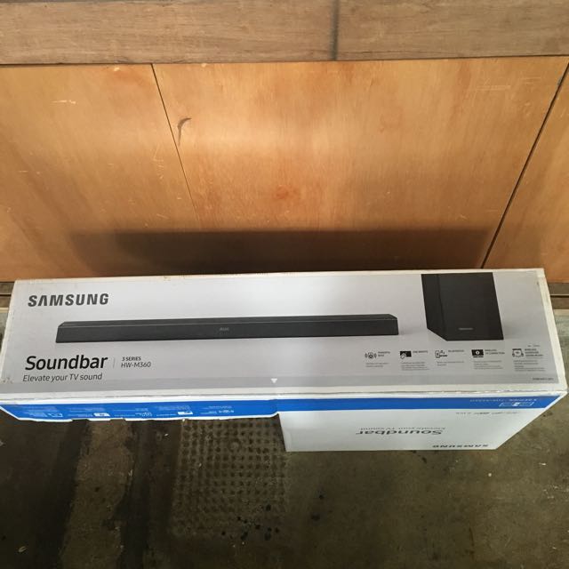 samsung soundbar hw m360 connect to tv