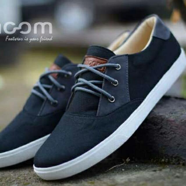 Sepatu Kets Pria Kasual Dhoom Original Fesyen Pria Sepatu Sneakers Di Carousell