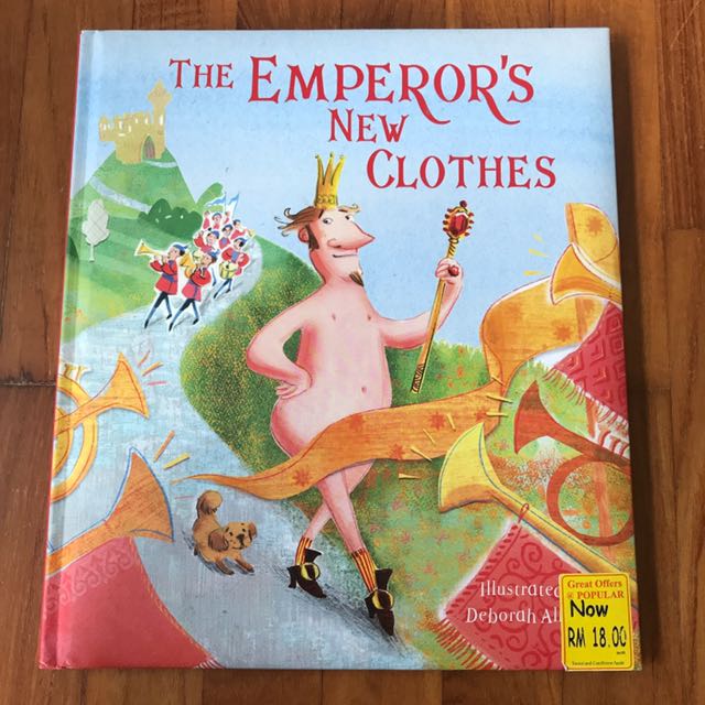 The Emperor S New Clothes Story Book Books Stationery